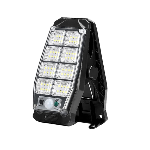 Solar Clip Motion Sensor Light, 3-Mode Dimmable Fence Gate Light, No-Drill Outdoor Security Lighting, Smart Yard Gift