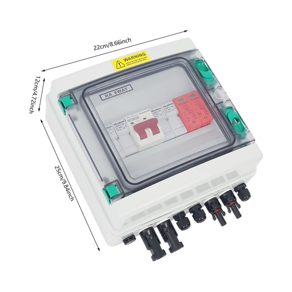 Solar Combiner Box Solar Fuse DC 500V/1000V Solar DC String Box Replacement