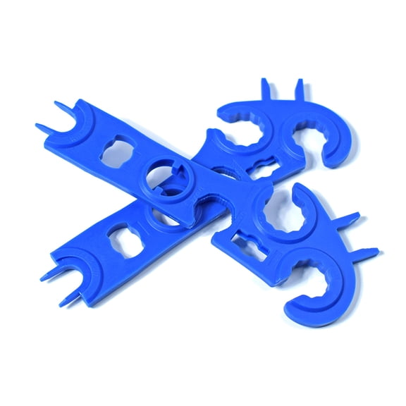 Solar Connector Spanner Tool Set 2Pieces Lightweight For Outdoor Solar Panel Maintenance On The Go Equipment Adjustments