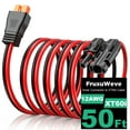 thumbnail image 1 of Solar Connector to XT60i Charge Extension Cable, 50FT Adapter Cable to Solar Panel Charging Wire for Battery Portable Power Station Solar Generator, 1 of 10