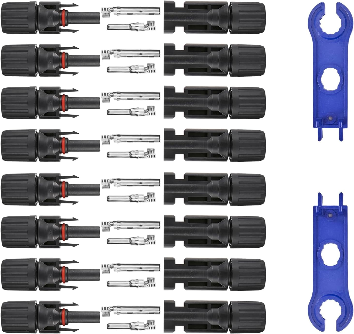 Solar Connectors MC4 1000V 30A IP67 Waterproof