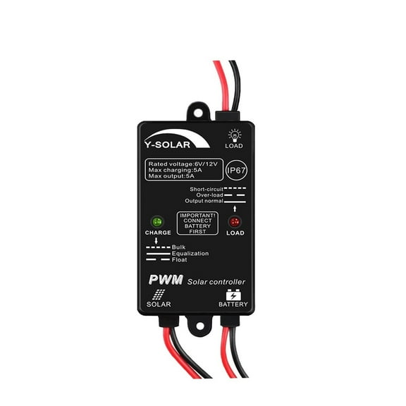 Solar Controller 5A 12V Light Control/Light Time Control/24H Working Mini Solar Panel Street Light Controller ,Wide Compatibility