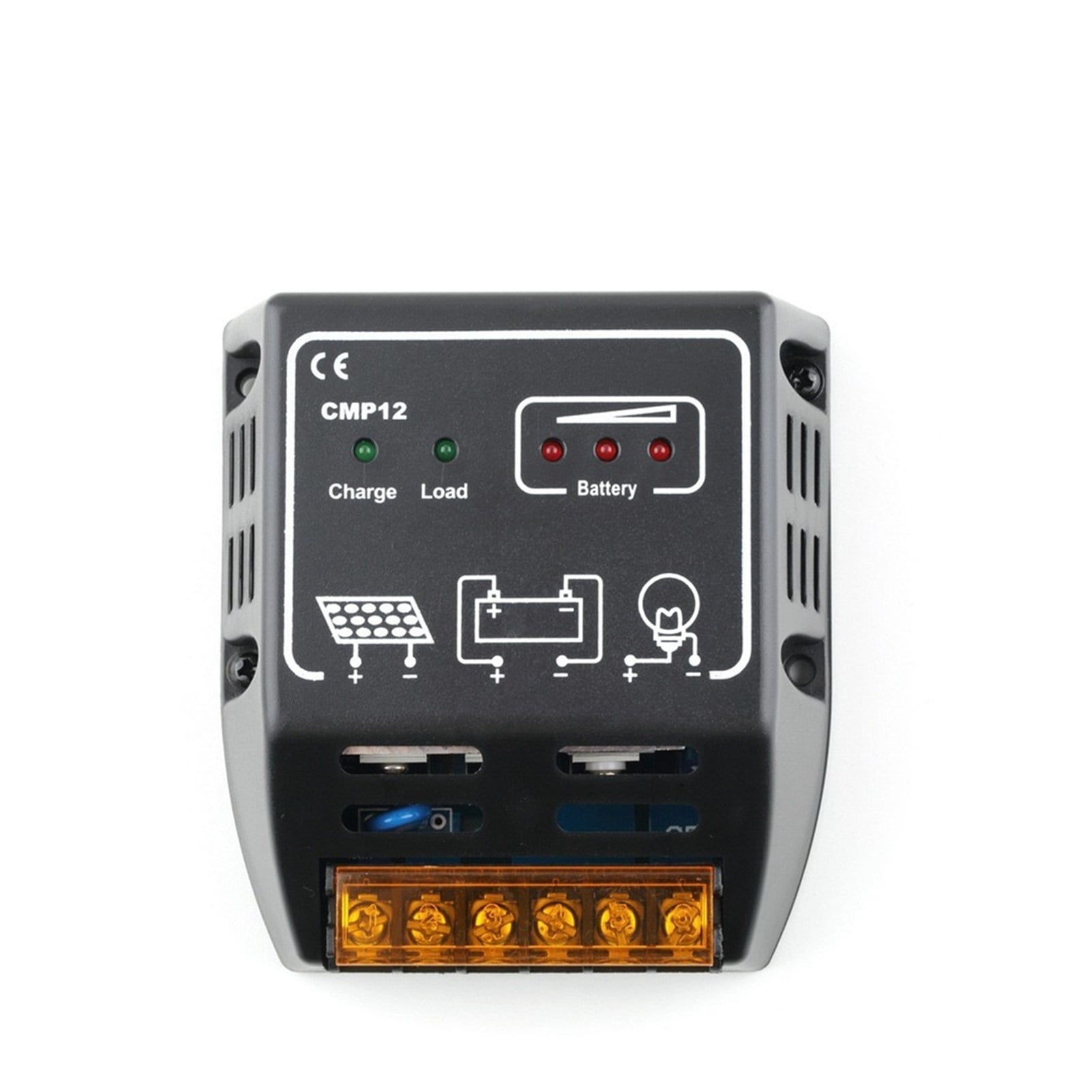 Solar Controller CMP12 20A 12V/24V Solar Power System Monitoring PV PWM ...