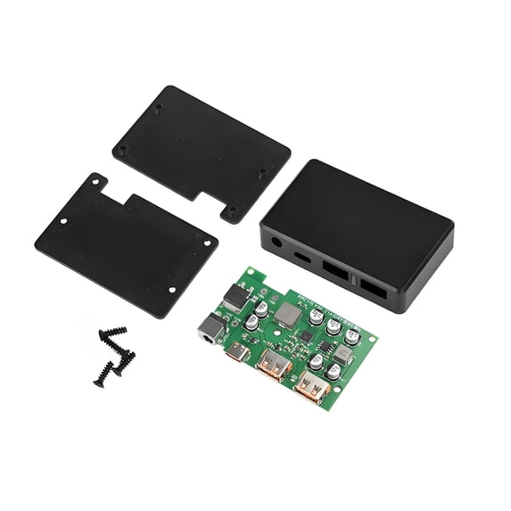 Solar Controller Electricity Stabilizer Solar Inverter Regulator Double USB Type C Output with QC2.0 Quick Charging