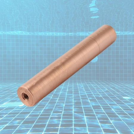 Solar Copper Anode, for Solar Pool , Resistance Solar Powered Cleaner Replacement Pool Clarifier Water Pool Swimming SPA without Filter Screw