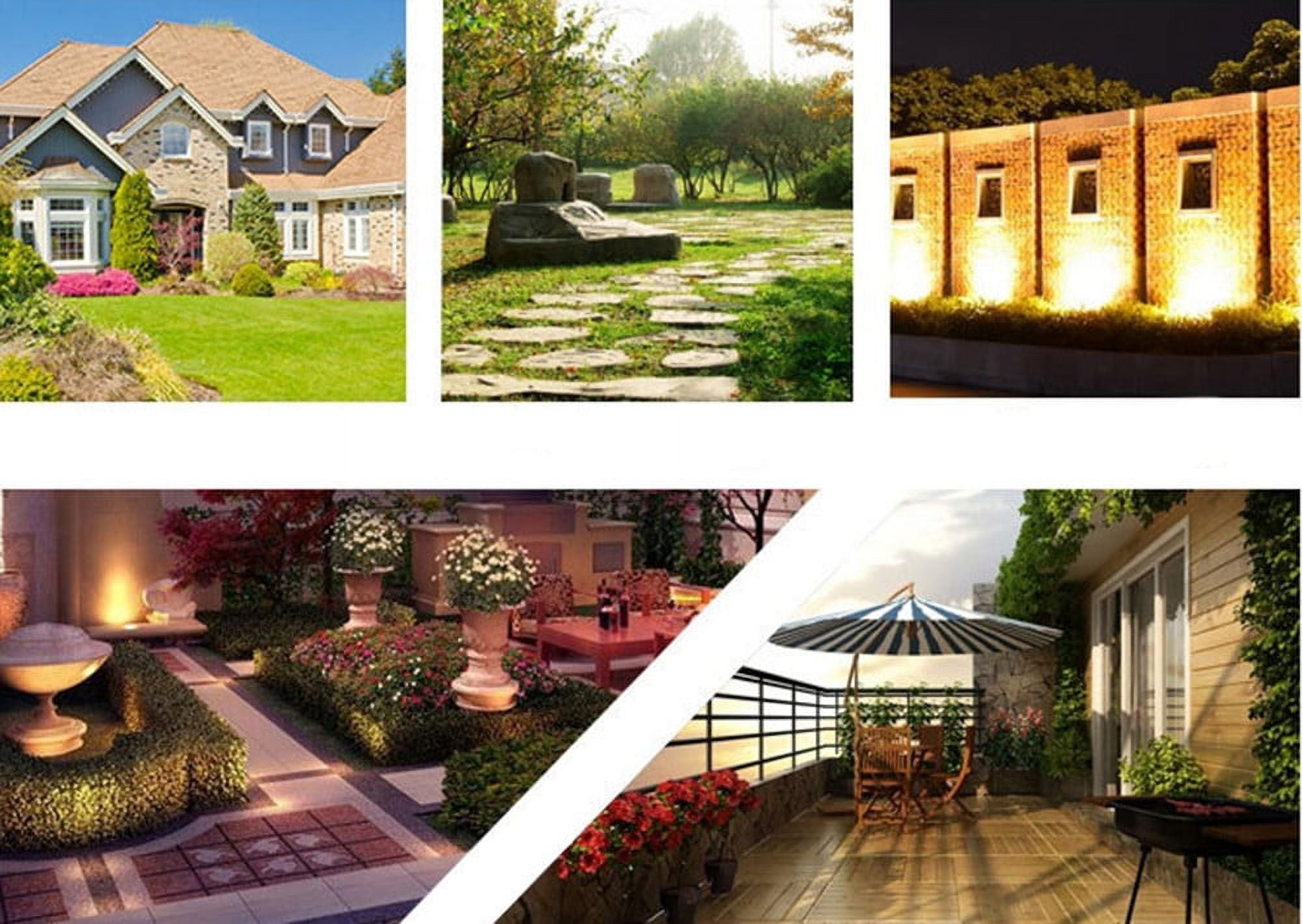 Solar Courtyard Solar 3led Spotlight Outdoor Big Christmas Lights 50