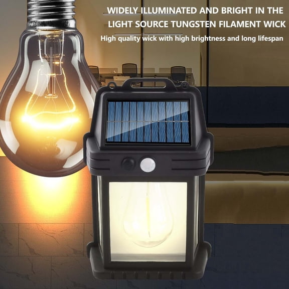 Solar Courtyard Light Super Bright Lighting For Home Outdoor Human Body Induction Light Automatic Induction Door Light