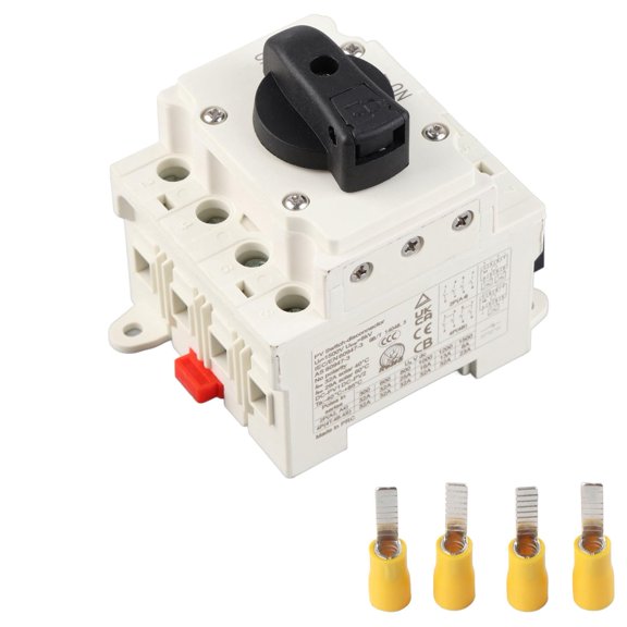 Solar DC Disconnect Switch 32A 1000V Circuit Isolator PV Power System Accessory