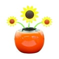 thumbnail image 1 of Solar Dancing Flower Sunflower Toys,Solar Dancing Figurines Ornament,Car Swinging Toy Dashboard Dancing Honey Car Decoration, 1 of 9
