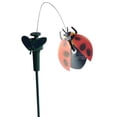 thumbnail image 1 of Solar Dancing Ladybug Yard Stake, 1 of 1