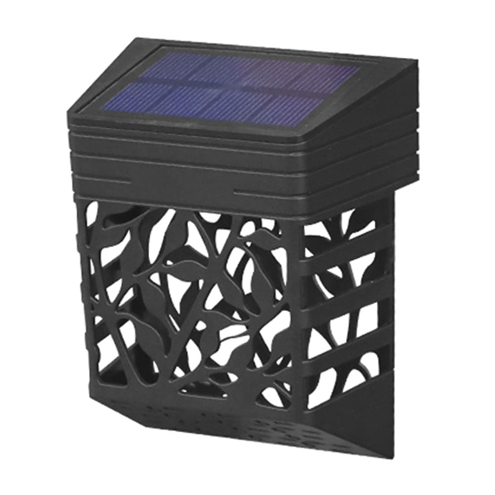 Solar Deck Light Outdoor Fence Solar Light Hollow Lamp for Patio Yard ...