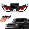 thumbnail image 1 of Solar Demon Eye LED Car Window Light, Dynamic Windshield Ambient Lamp Solar and USB Powered Flicker Signal Warning Lights for SUV, Truck RV, 1 of 9