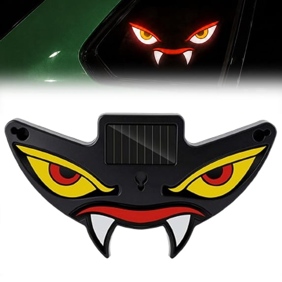 Solar Demon Eye LED Car Window Light - Walmart.com