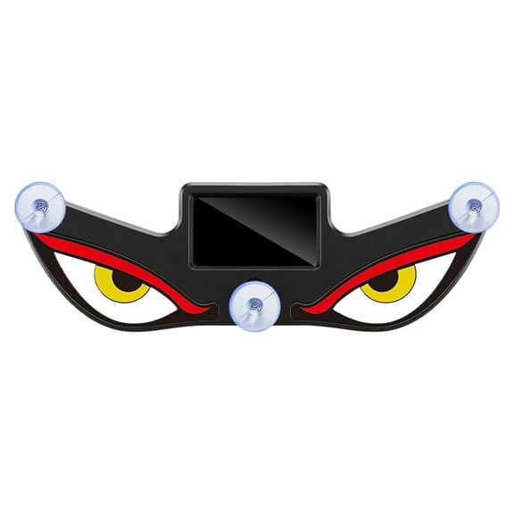 Solar Demon Eye LED Car Wireless Window Light, Solar Devil Eyes Light for Car Window Wireless Dynamic Demon Eyes, LED Warning Light for Cars Suvs Trucks Vans Windshield - Color A