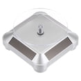 thumbnail image 1 of Solar Display Stand Turntable 360 Rotating Double Use ABS, Silver Tone, 1 of 6