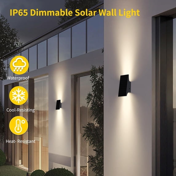 Solar & Down Wall Lights