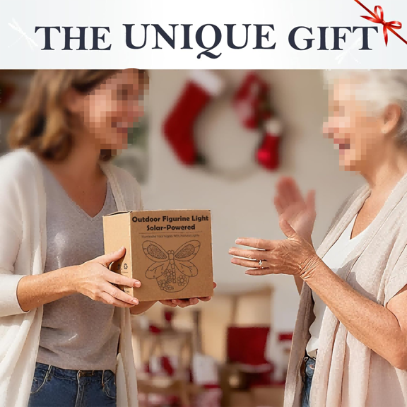 Solar Dragonfly Garden Decor with Cracked Glass Wings, Outdoor Resin Dragonfly Statue with Solar Light for Patio, Balcony, Yard, Lawn, Ornament Gift for Housewarming, Christmas, Thanksgiving Day