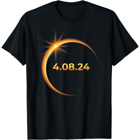 Solar Eclipse 2024 America Totality 04 08 24 Spring Cool T-Shirt