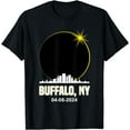 Solar Eclipse 2024 Buffalo Skyline Total Solar Eclipse TShirt