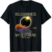 OFAY Solar Eclipse 2024 Hello Darkness My Old Friend April 08, 24 T-Shirt