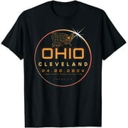 OFAY Solar Eclipse 2024 Ohio Cleveland Total Eclipse Totality T-Shirt
