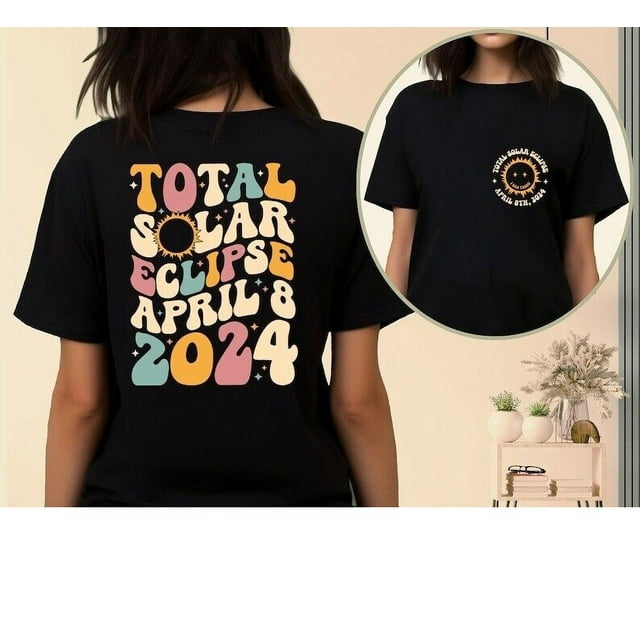 Solar Eclipse 2024 Shirt, April 8th 2024 Shirt Eclipse Event 2024 Shirt