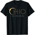 thumbnail image 1 of Solar Eclipse 2024 Shirt State Ohio Total Solar Eclipse T-Shirt, 1 of 4
