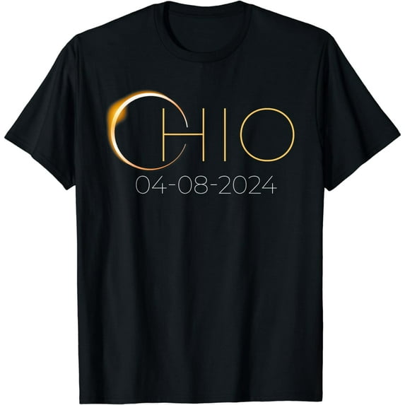 Solar Eclipse 2024 Shirt State Ohio Total Solar Eclipse T-Shirt