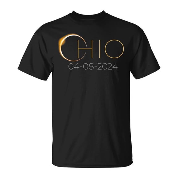 Solar Eclipse 2024 State Ohio Total Solar Eclipse TShirt