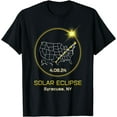 thumbnail image 1 of Solar Eclipse 2024 Syracuse NY New York Totality Eclipse T-Shirt, 1 of 3