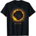thumbnail image 1 of Solar Eclipse 2024 T-Shirt, 1 of 3
