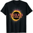 Solar Eclipse 2024 Texas America Totality Event Cotton TShirt