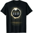 thumbnail image 1 of Solar Eclipse 2024 Total April 8th USA America Event T-Shirt, 1 of 4