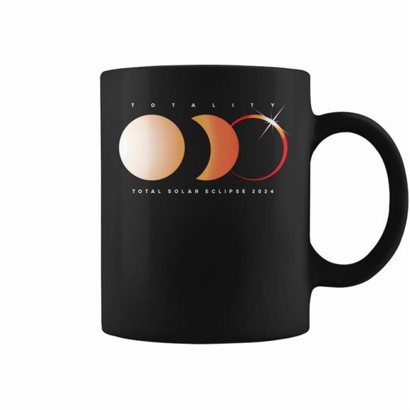 Solar Eclipse 2024 Total Eclipse Astronomy Sun Graphic Coffee Mugs