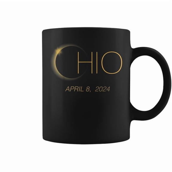 Solar Eclipse 2024 Total Solar Eclipse State Ohio Coffee Mugs