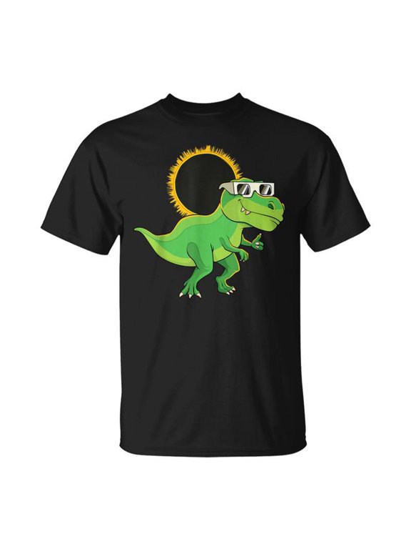 Solar Eclipse 2024 Totality Rawrsome Dinosaur TRex TShirt