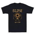 Solar Eclipse April 2024 Tshirt Total Totality Moon Watching Retro Men