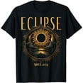 Solar Eclipse April 2024 Tshirt Total Totality Moon Watching TShirt,S