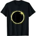 thumbnail image 1 of Solar Eclipse April 8 2024 Graphic Totality Moon Sun T-Shirt, 1 of 5