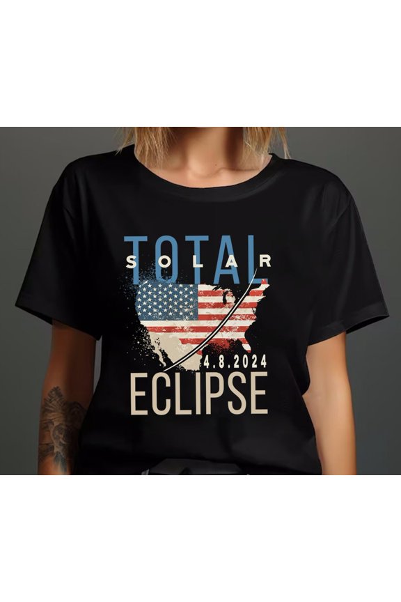 Solar Eclipse Astronomy Family Graphic T-Shirt