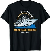 Solar Eclipse At Sea Cruise 2024 Mazatlan Mexico Matching T-Shirt