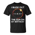 thumbnail image 1 of Solar Eclipse Birthday T-Shirt – I Blew Out the Sun on My Birthday Tee, Funny Celestial Event Shirt, April 8 2024 Eclipse Birthday Gift, Space Lover Humor, 1 of 3