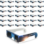 Solar Eclipse Glasses - Solar Filters Glasses with Solar Safe Filter Technology - CE and ISO Certified 2024 50-Pack Medical King