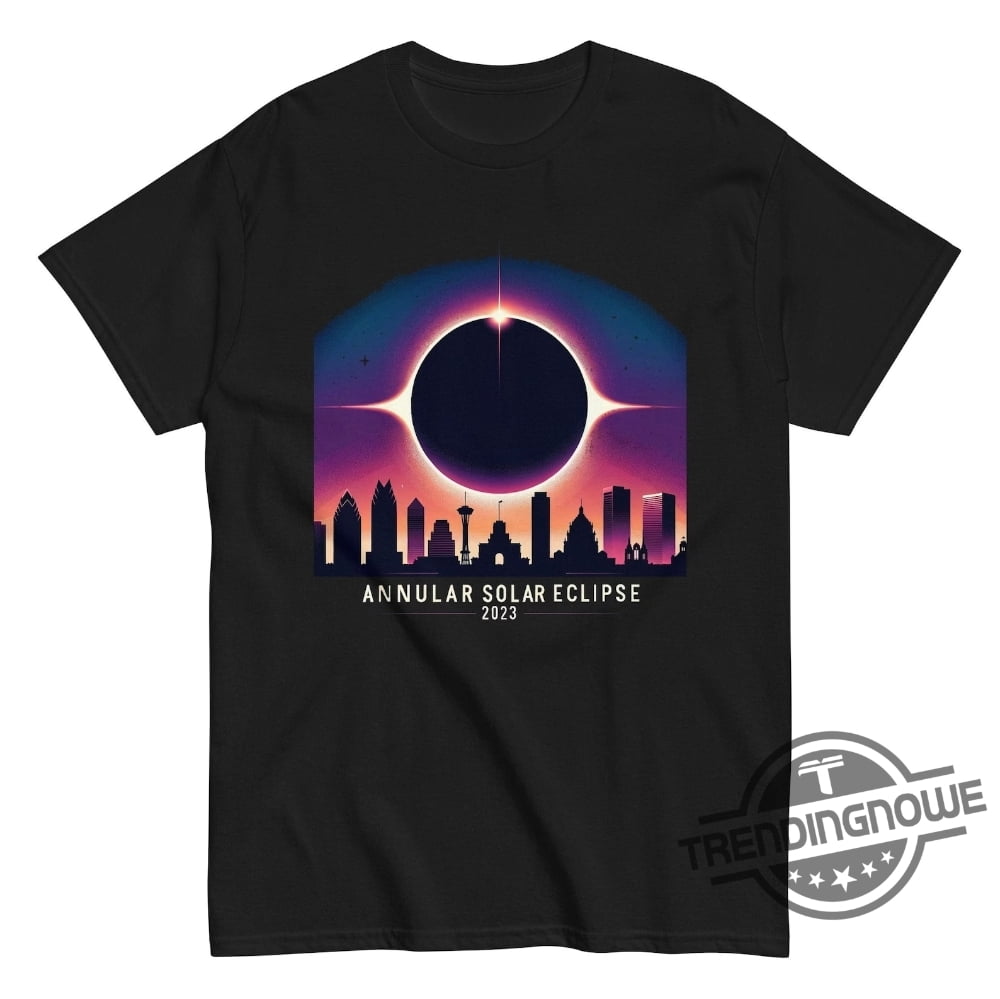 Solar Eclipse October 2023 Total Eclipse Astronomy Science Shirt Ring ...