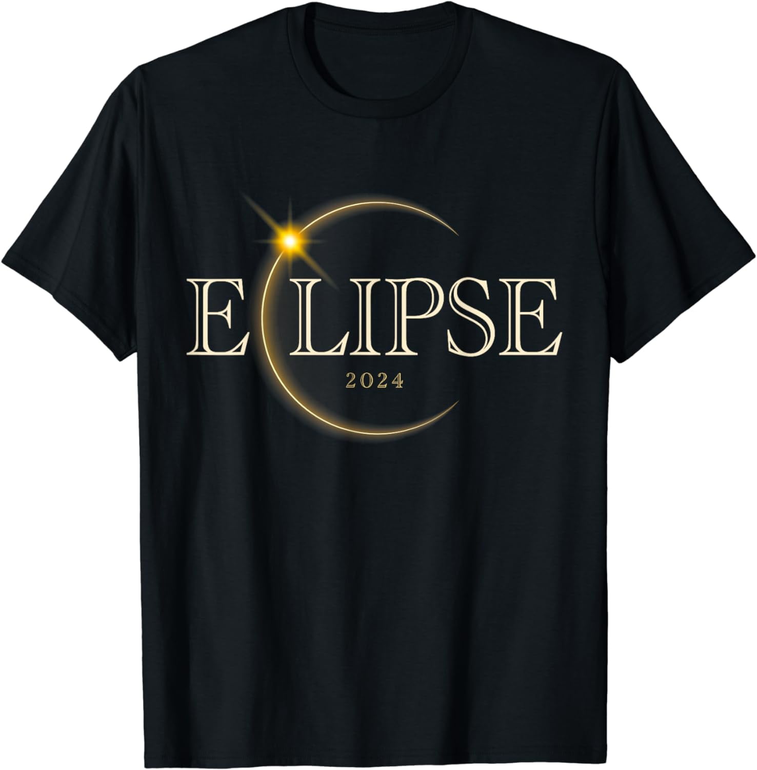 Solar Eclipse Shirt 2024 Total Solar Eclipse 4.08.24 TShirt Black1