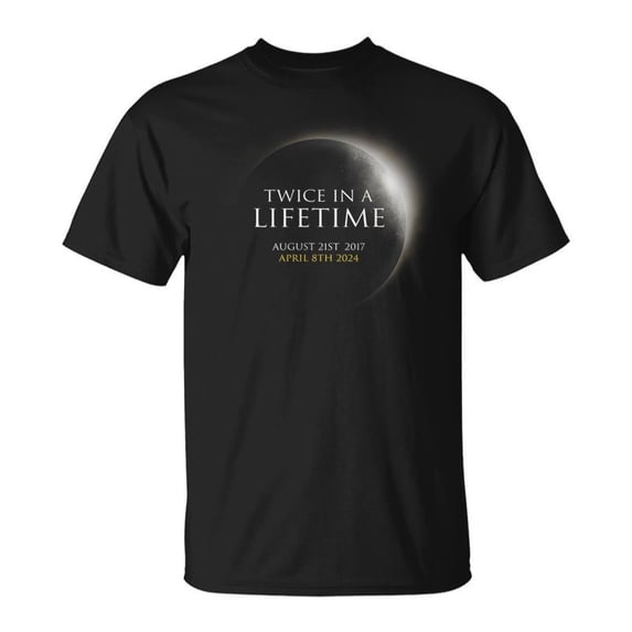 Solar Eclipse Twice In Lifetime 2024 Solar Eclipse TShirt