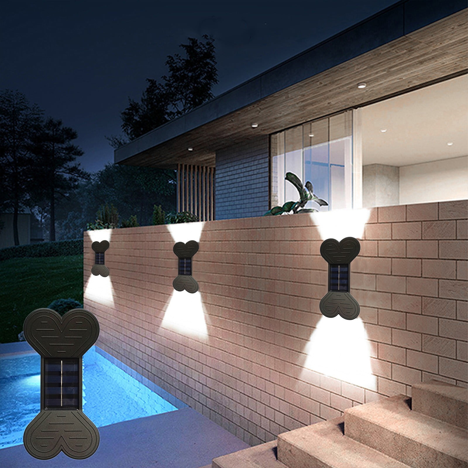 Solar Energy Lamp Ground Inserted Lamp Courtyard Lamp Balcony Lamp