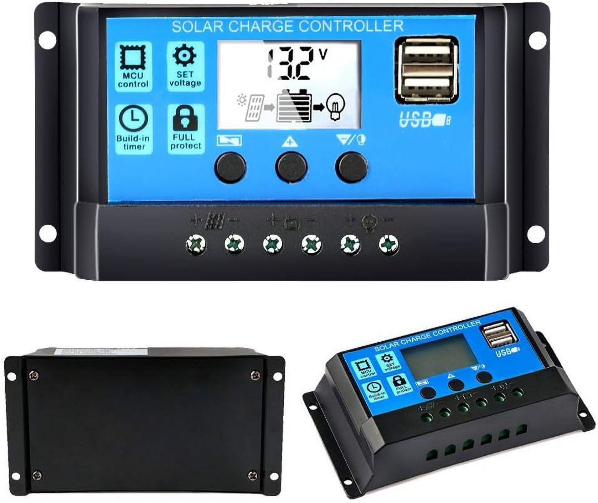 Solar Energy Maestro: Pwm Solar Charge Controller, Industrial Microcontroller Ensures Robust Performance, Multiple Load Control Modes For Seamless Energy Management