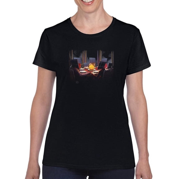 Solar Energy Meal T-Shirt Women -Ali Rastroo Designs, Female 4X-Large
