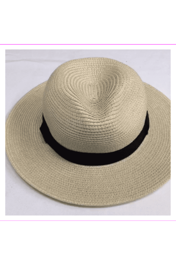 Men's Chinstrap With Cord Lock To Keep It In Place Fedora Hat One Size/Wheat